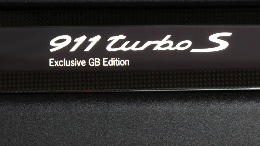 Porsche 911 991 Turbo S GB Exclusive Edition