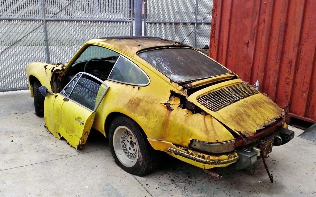 Porsche 912 Rusty