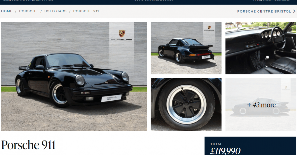 Porsche Centre Bristol 911 SSE Supersport For Sale Porsche Knowledge