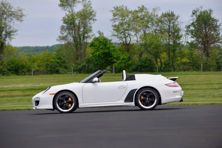 Porsche 911 997 Speedster in White