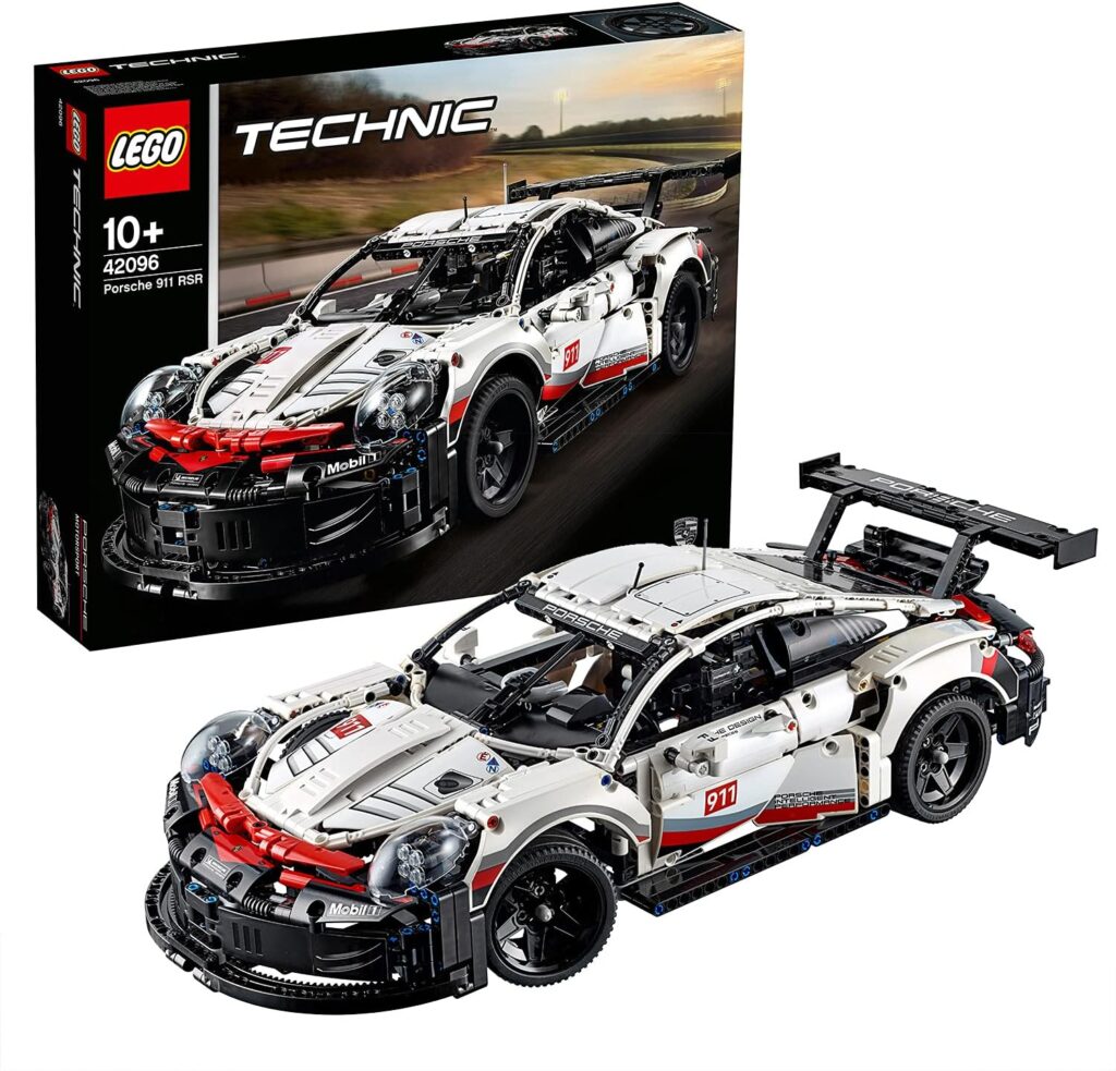 LEGO Technic Porsche 911 RSR Race Car Model Building Kit 42096