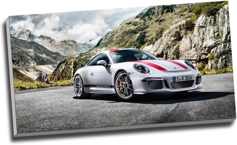 Porsche 911R Sports Car Canvas Print Wall Art