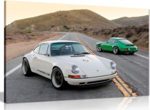 Porsche Singer 911 Canvas Wall Art Picture Print