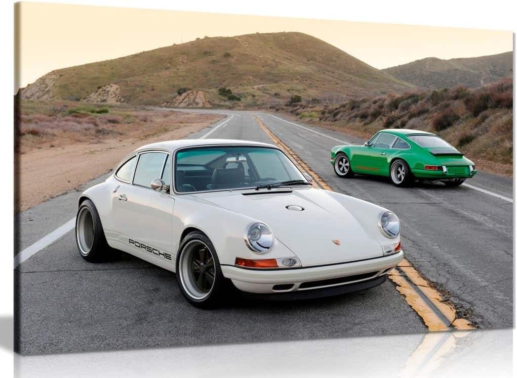 Porsche Singer 911 Canvas Wall Art Picture Print