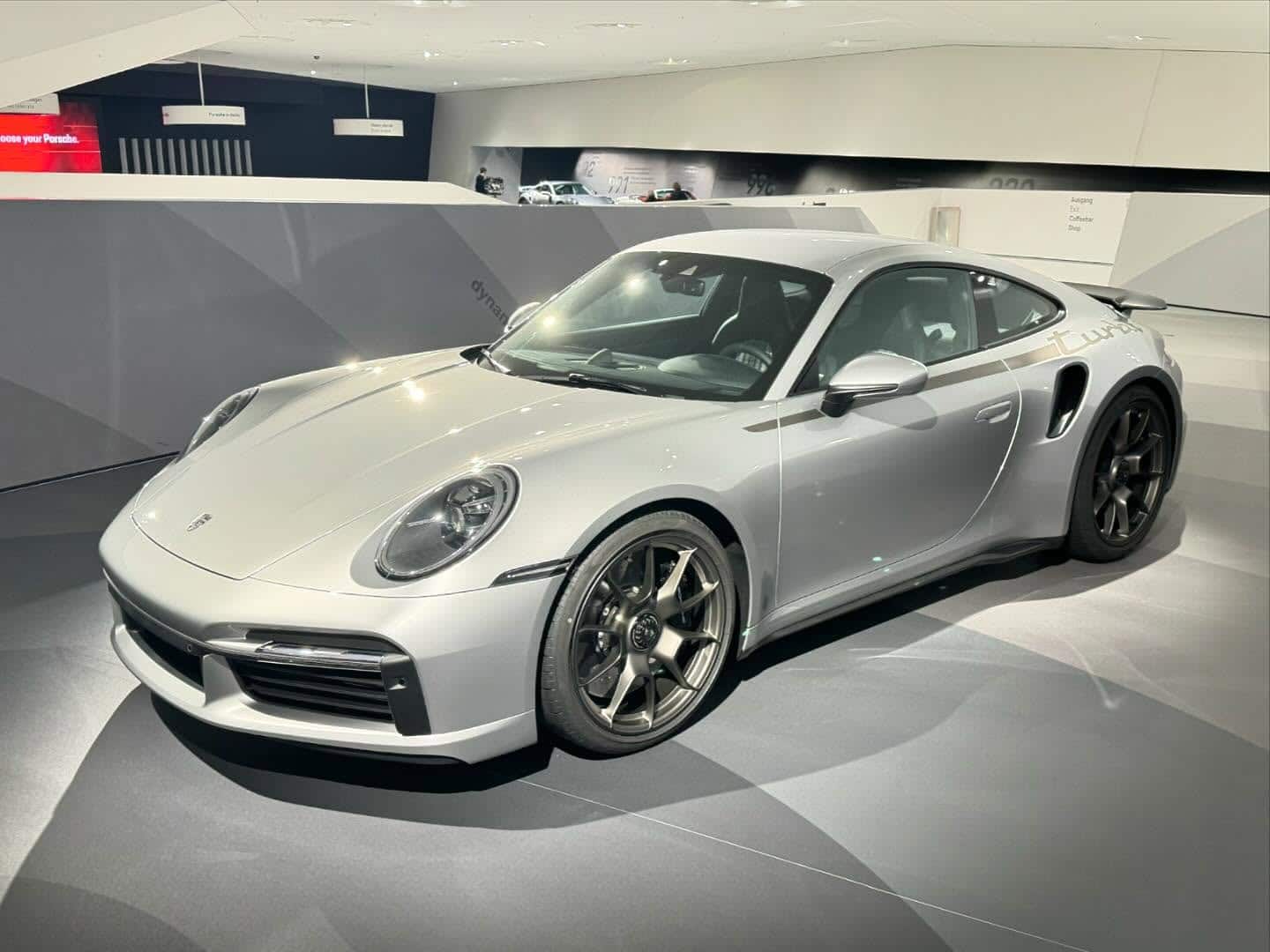 Porsche 911 Turbo 50 at the museum