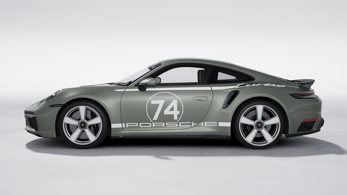 911 Turbo 50 Side Decals 3