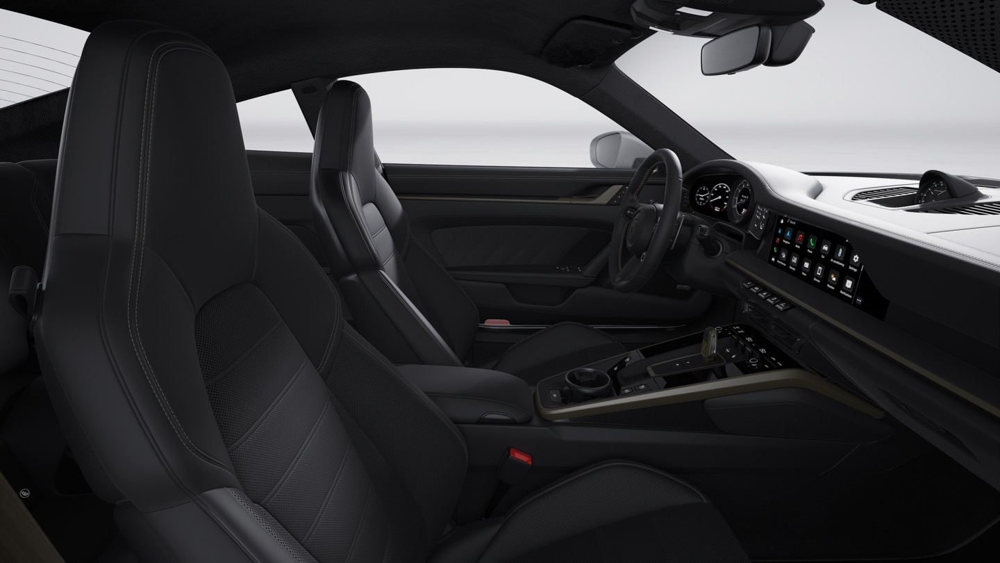 Turbo 50 Black seat centres leather 2