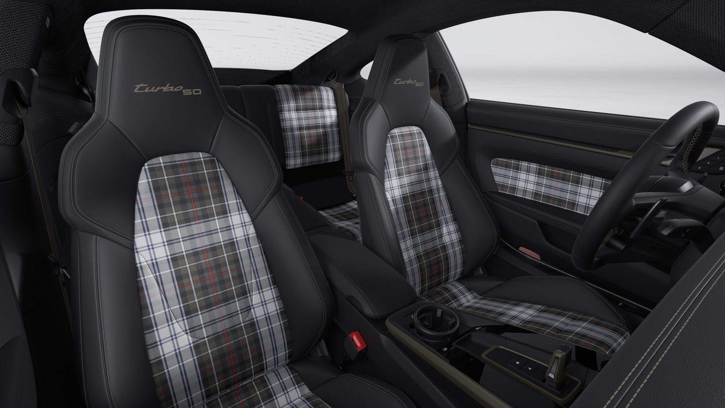 Turbo 50 Black with tartan
