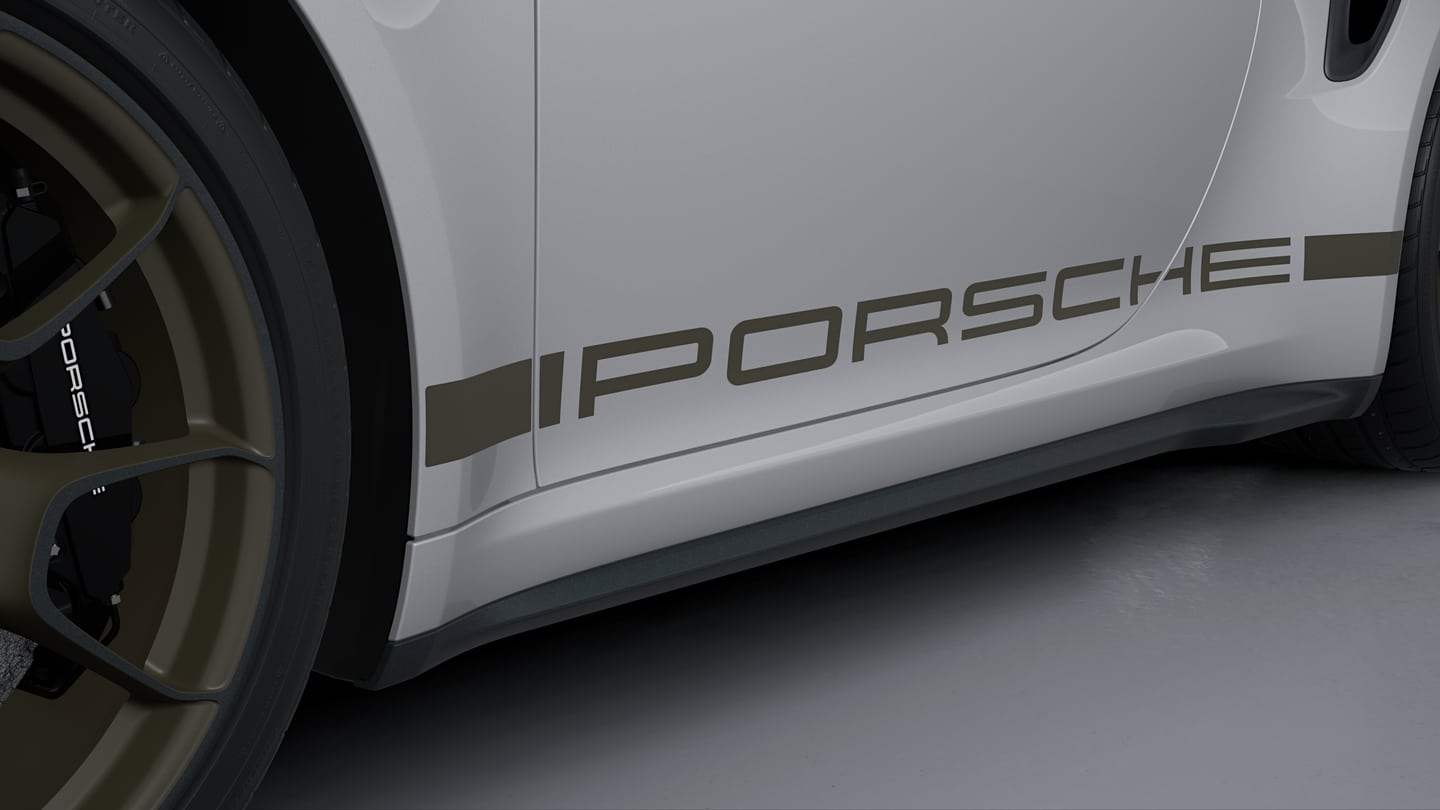 Turbo 50 Decorative Side Logo 'PORSCHE' turbonite (2)