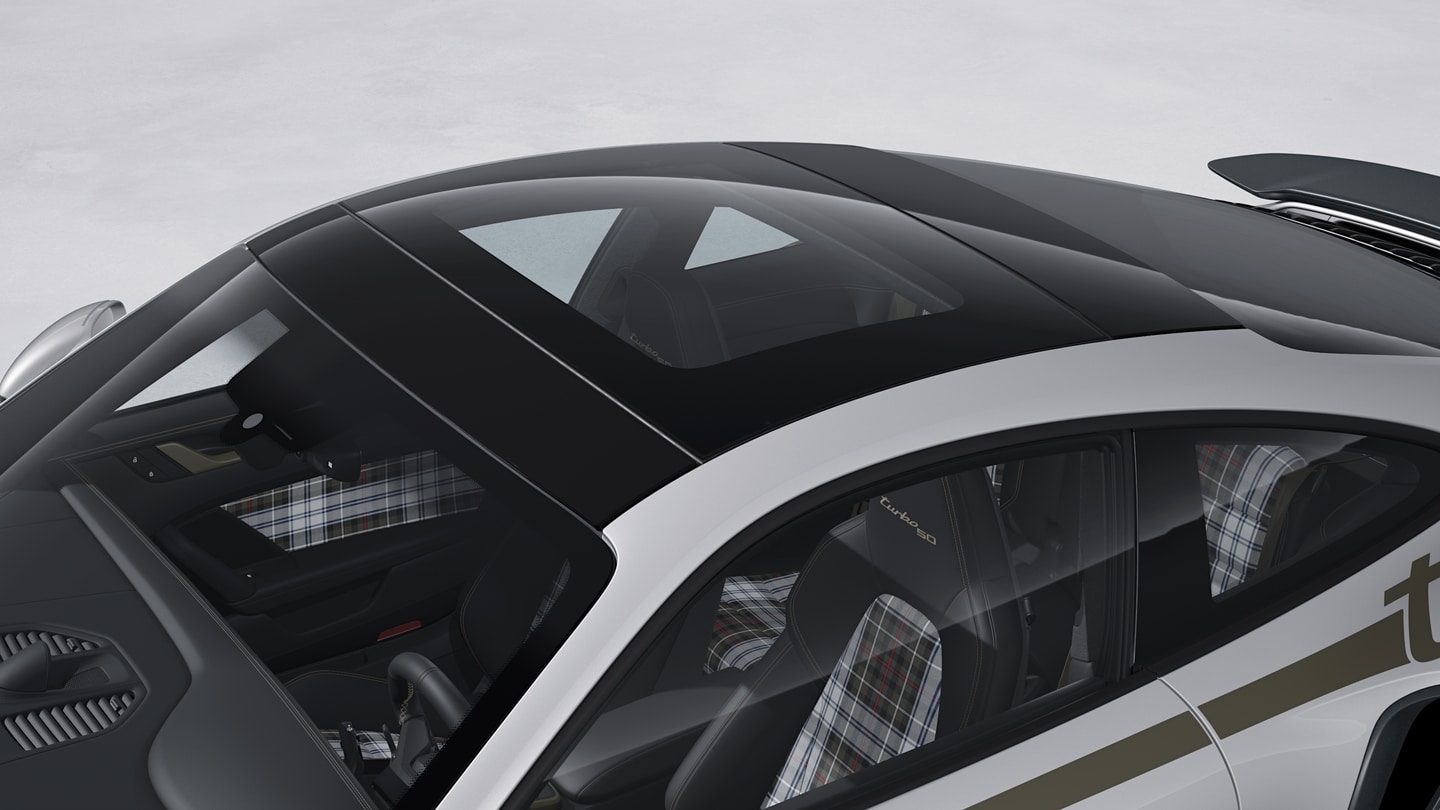 Turbo 50 roof glass