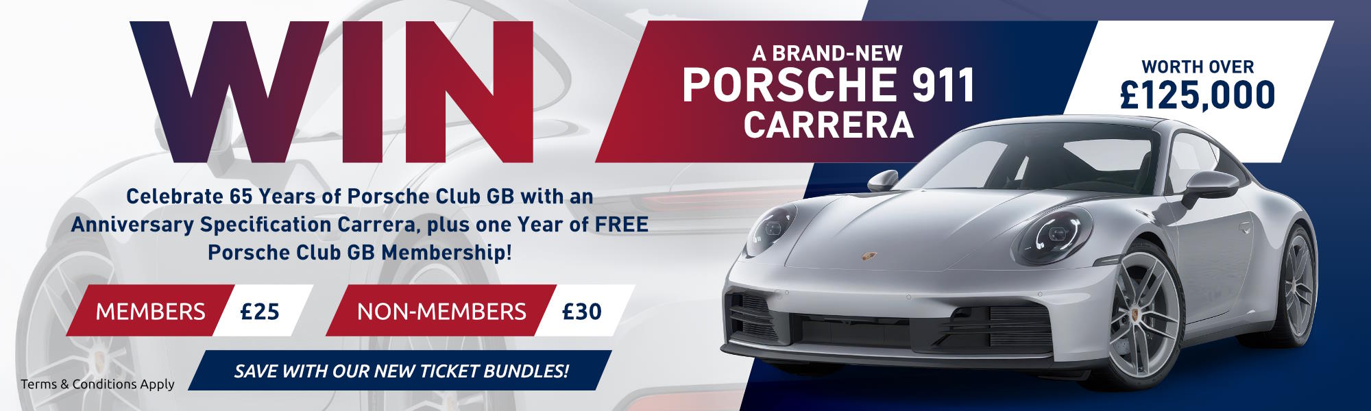Win a Porsche PCGB